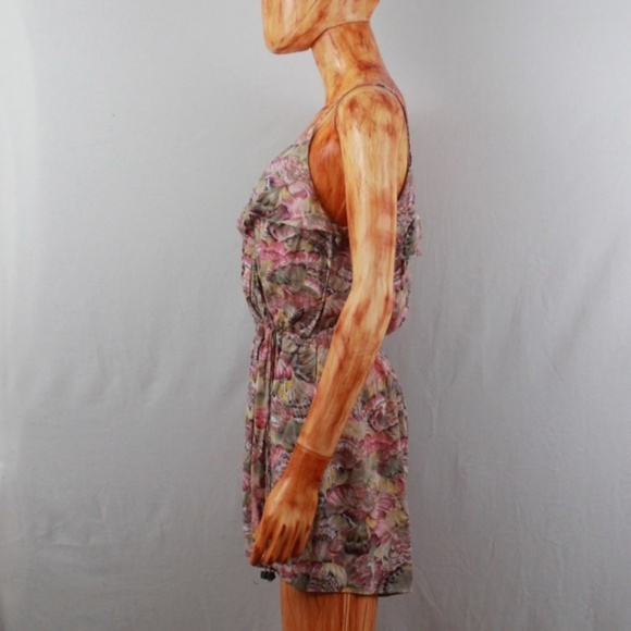 ZIMMERMANN | spaghetti strap floral ruffle romper - Picture 2 of 6